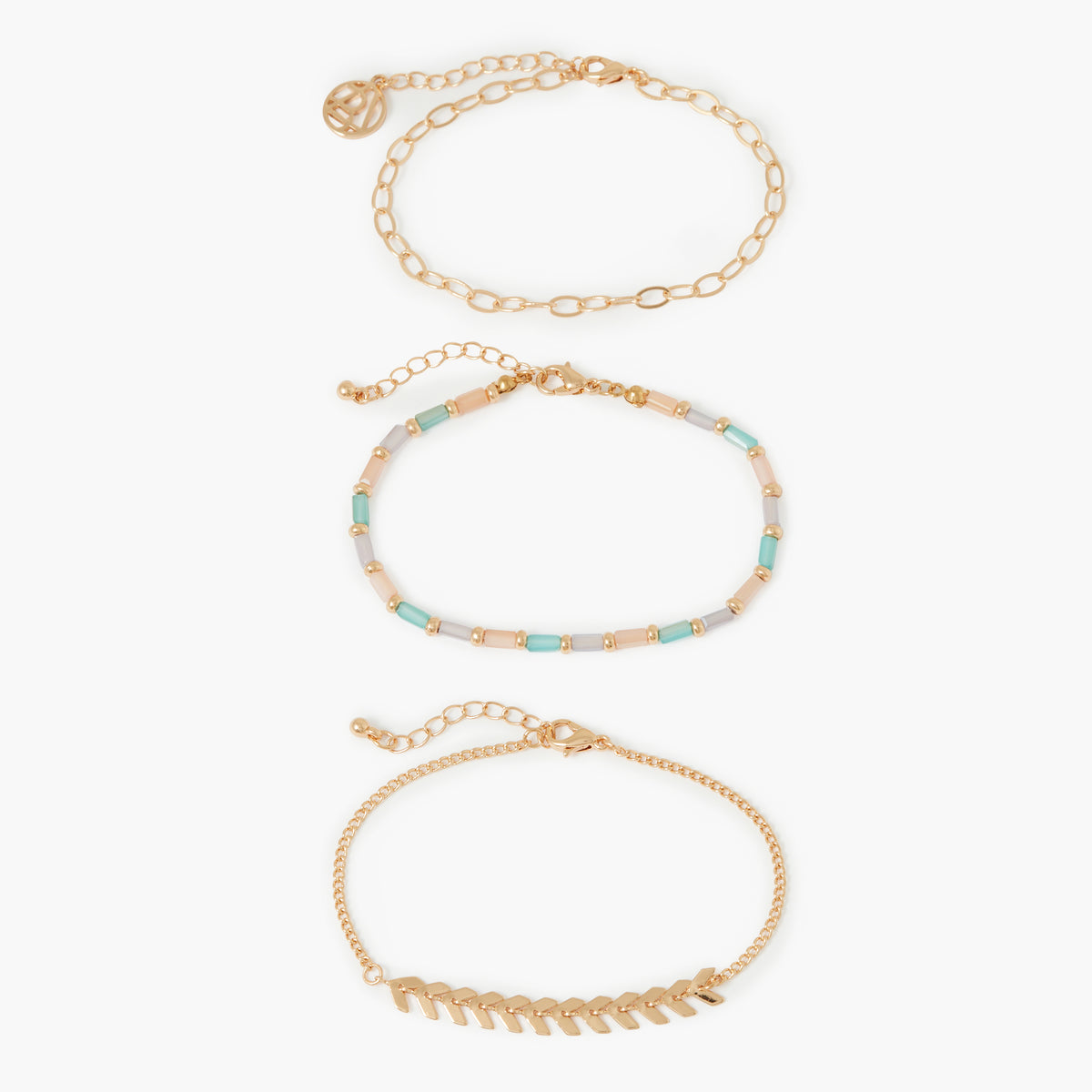 Set de 3 bracelets fantaisies