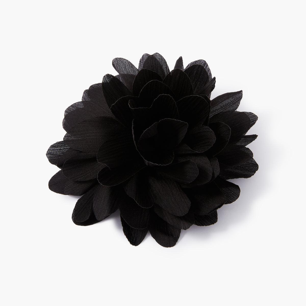 Broche fleur en tissu