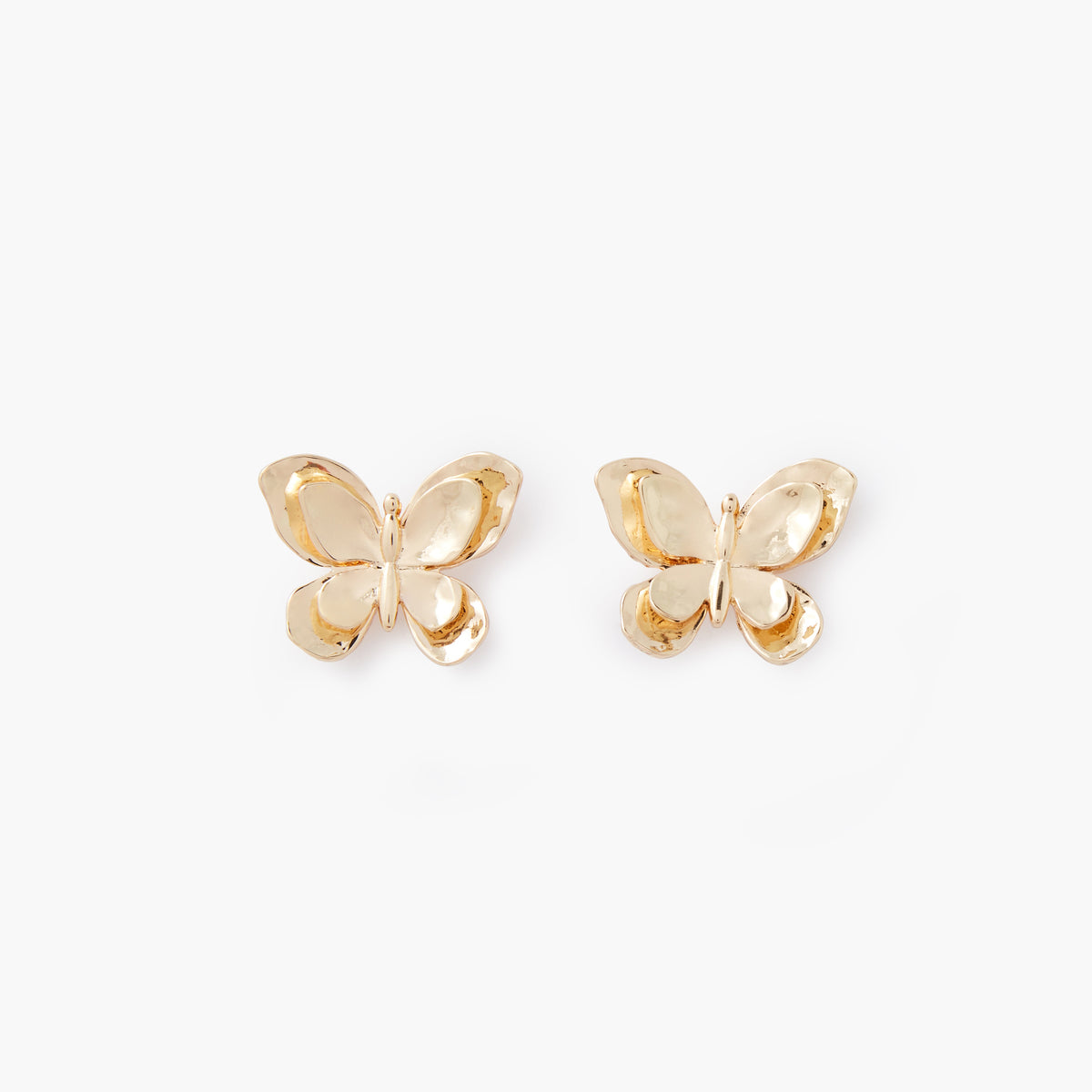 Boucles d'oreilles papillons 3D