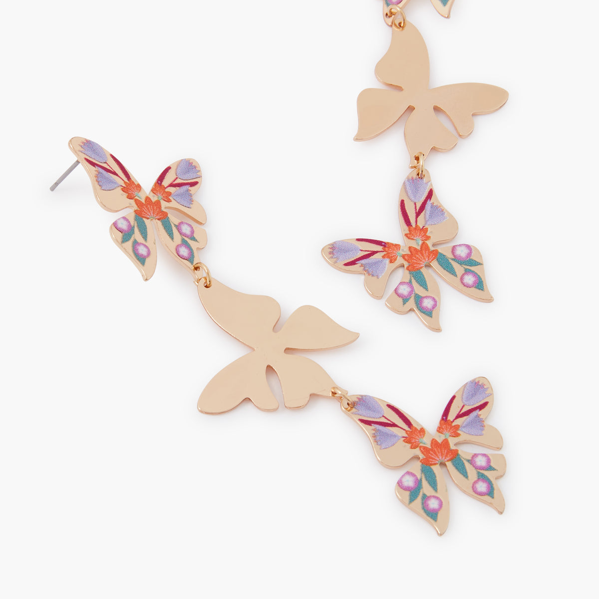 Boucles d'oreilles Papillons