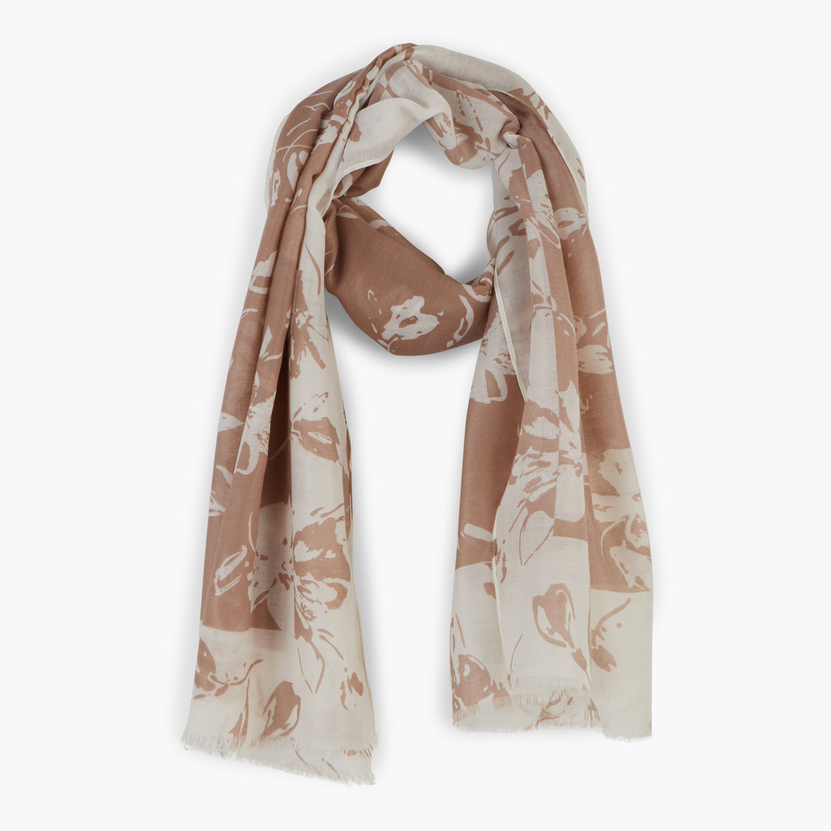 Foulard imprimé floral