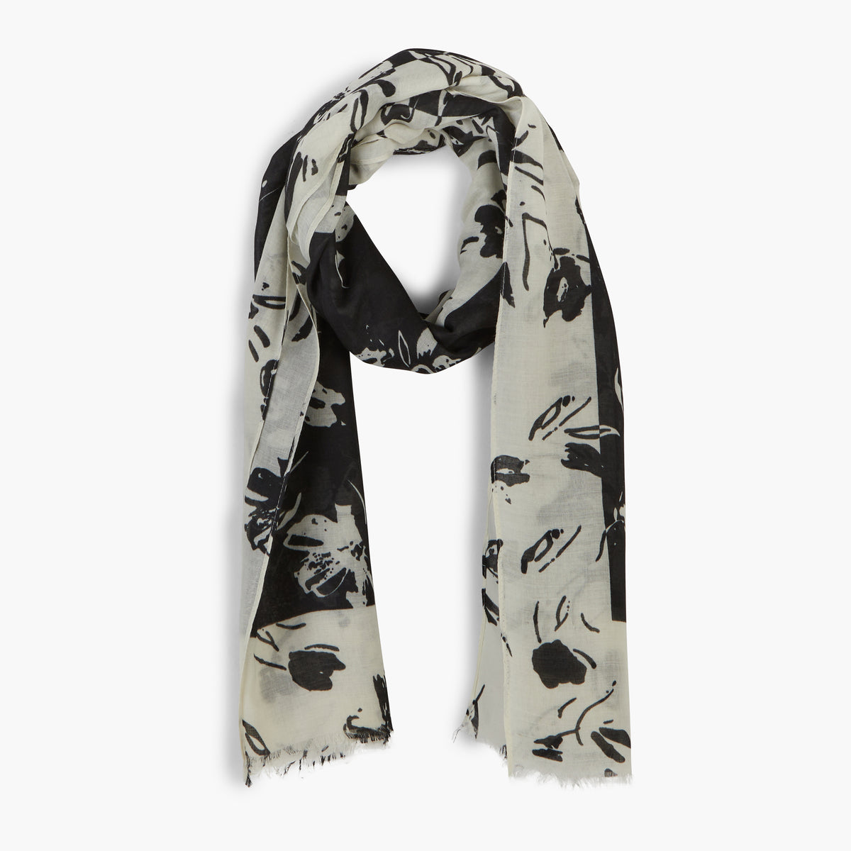 Foulard imprimé floral