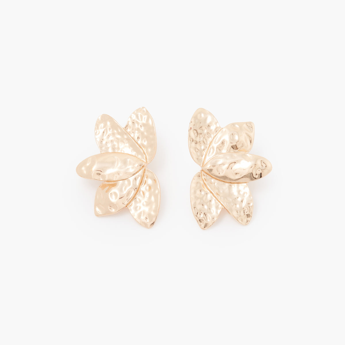 Grandes boucles d'oreilles feuilles