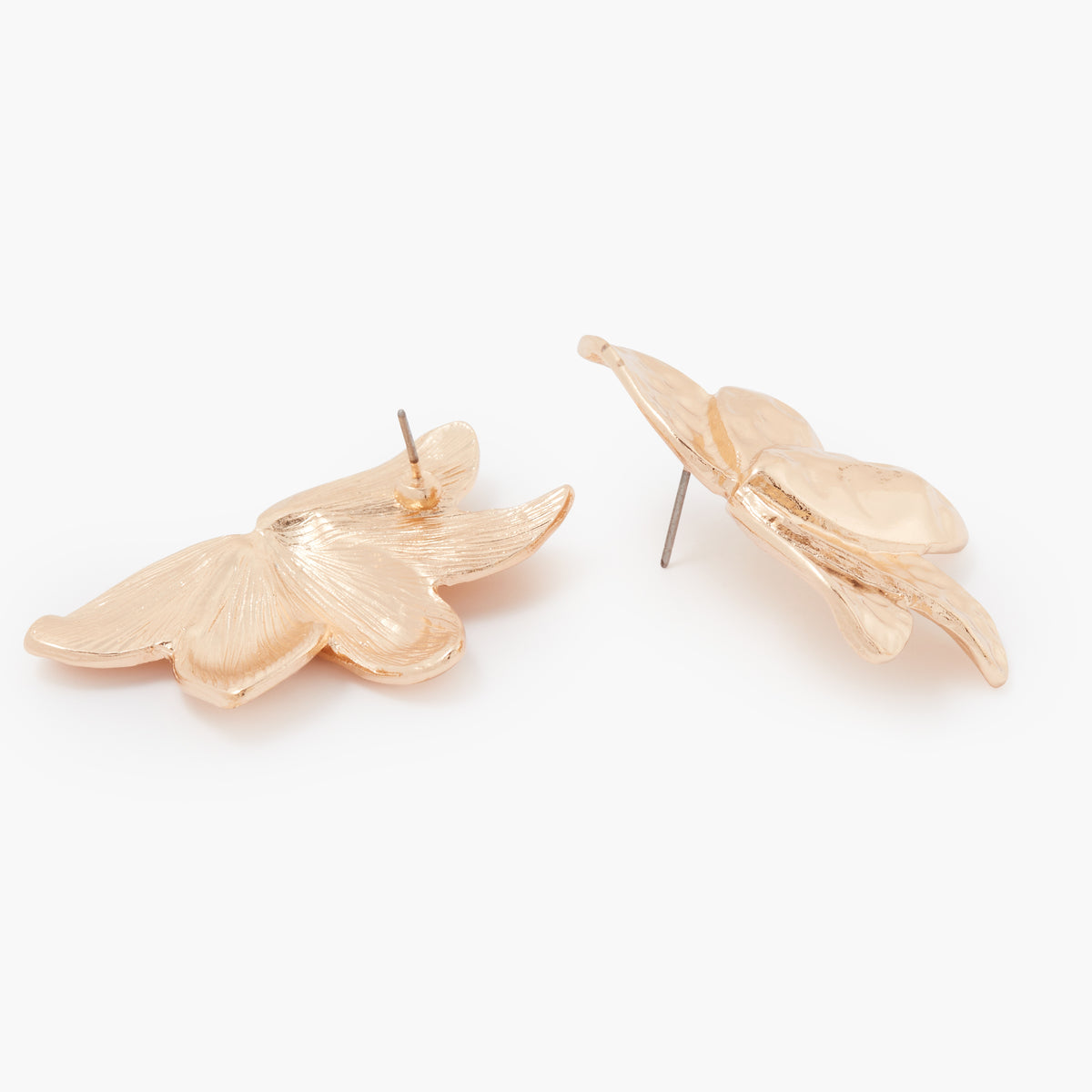 Grandes boucles d'oreilles feuilles