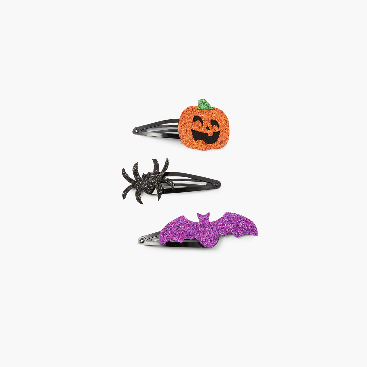 Set de 3 barrettes à cheveux Halloween