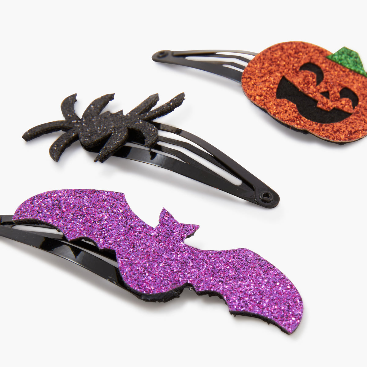 Set de 3 barrettes à cheveux Halloween