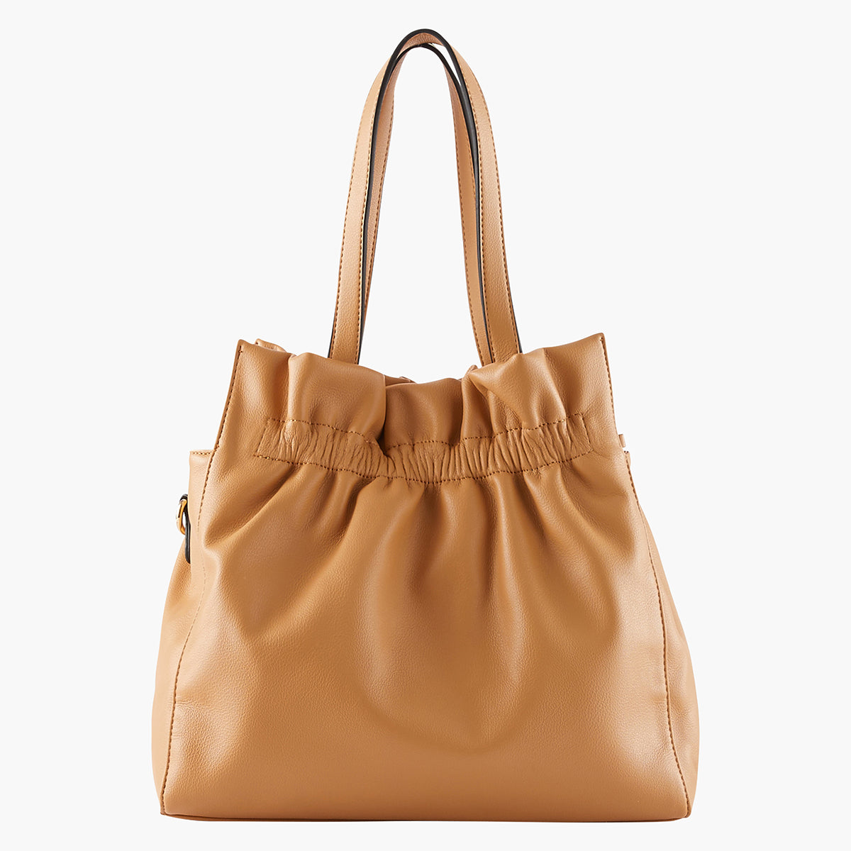 Sac porté épaule beige