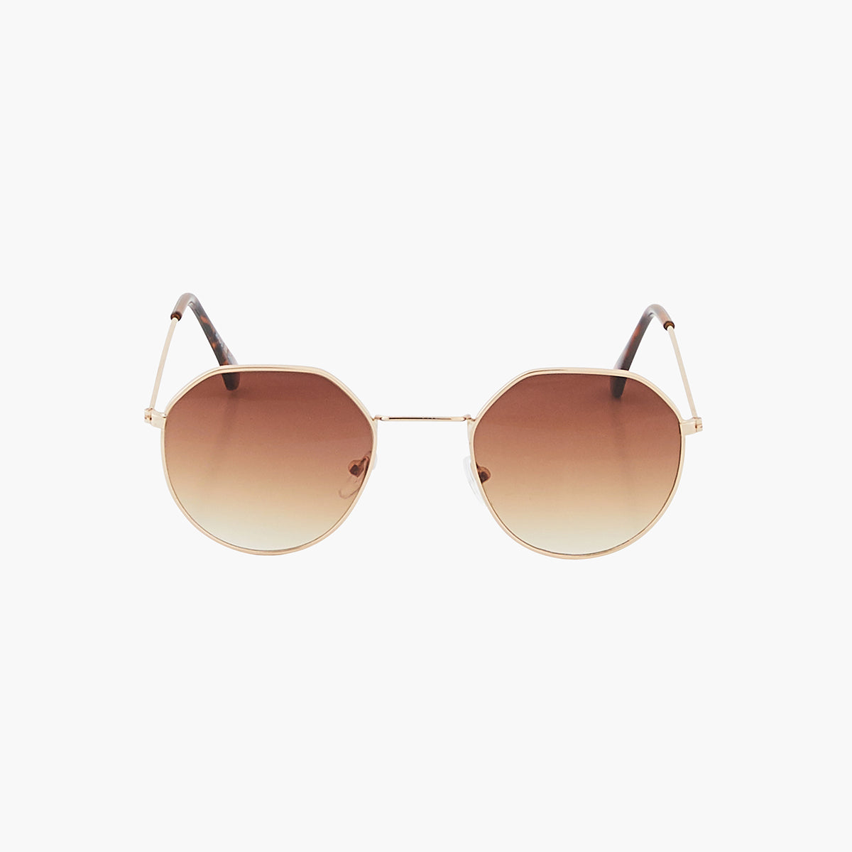 Lunettes de soleil marron