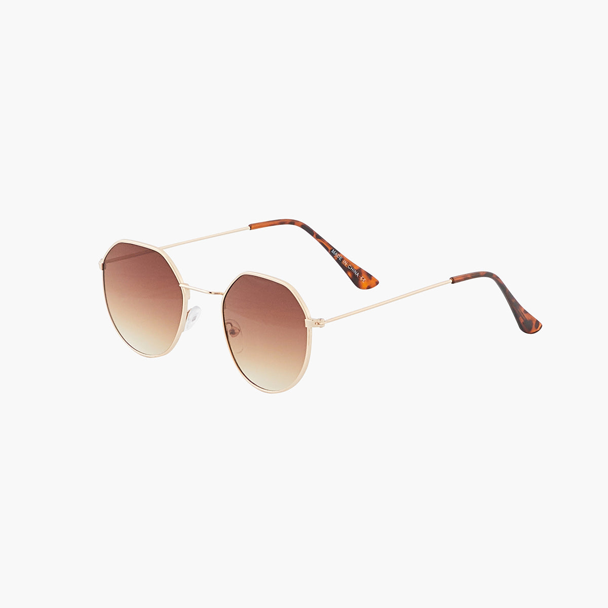 Lunettes de soleil marron