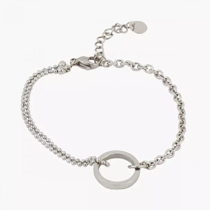 Bracelet avec anneau Acier Inoxydable  Bijoux Fantaisie Balaboosté -  4233237\2