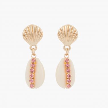 Boucles d'oreilles coquillages Underwater