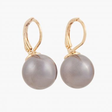 Boucles d'oreilles sormeuses avec perles - New Pearl